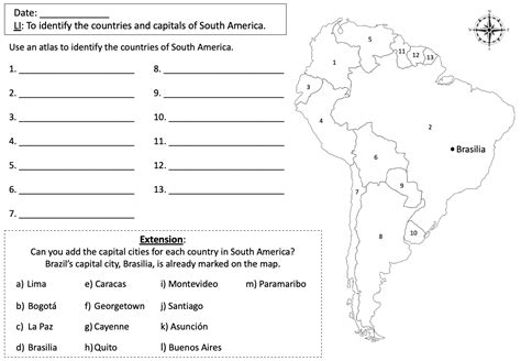 south american capitals quiz|South American Capitals .